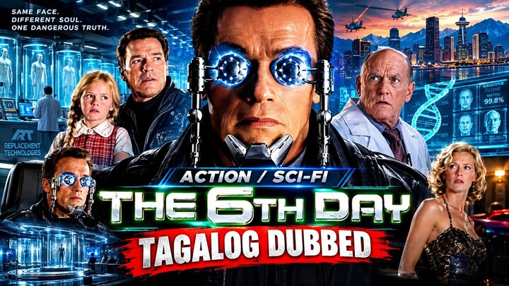 The 6th day / TAGALOG DUBBED/ ACTION / SCI-FI