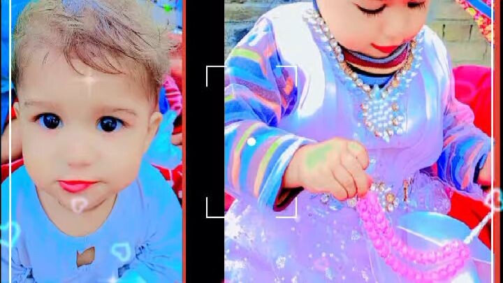 Aaj meri pyari beti do saal ki ho gayi hai.