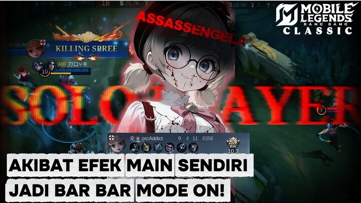 Main Solo Dulu! Angela TAKE OVER Mode BAR-BAR, Player KILLER Paling DIBENCI Musuh! 😈🔥