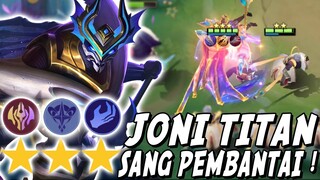 JONI IMMORTAL ASTRO TITAN MODE !!! FULL ASPD !! FULL STACK ! FULL MELEDAG !!! DUARRRR !!!