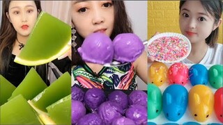 [ASMR] THÁNH ĂN ĐÁ| Ăn Đá lạnh, chocola đông lạnh đa màu sắc| Ice Eating MUKBANG SATİSFYİNG#143