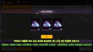 Free Fire| Phát hiện gà rán đang bị lỗi tặng Free kim cương  - Hướng dẫn anh em nhận ngay và luôn!