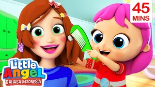 Lagu Salon Kecantikan | Kartun Anak | Little Angel Bahasa Indonesia