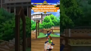 Pagi Pagi bocil naruto VS Sakura dengan kekuatan dragonball VS sailor moon🤣#games #gaming #shorts