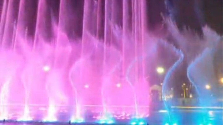 dancing fountain ⛲