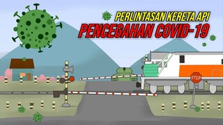 Perlintasan Kereta Api Pencegahan COVID-19