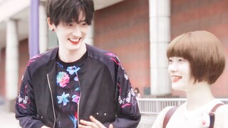 "In front of the girl he likes, the boy instantly turns into a pure and innocent dog."