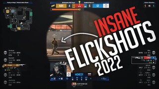 THE BEST PRO FLICKSHOTS OF 2022! (VAC SHOTS!) - CS:GO