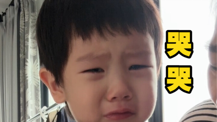 Why do I feel like… he was crying on purpose!?