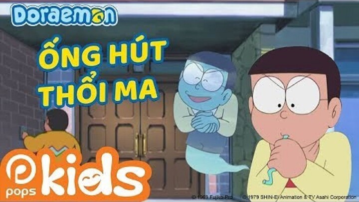 [S4] Doraemon Tập 159 - Tờ Giấy Di Chuyển Đồ Vật, Ống Hút Thổi Ma - Hoạt Hình Tiếng