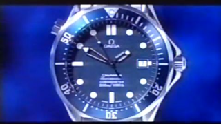 1996 - Omega Watch Ad - 007 - Pierce Brosnan _ James Bond