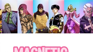 [JOJO Arakiso Boy Group] ซิงเกิลแรกของ Magnetic (นักร้องต้นฉบับ: ILLIT) หลังจากสมาชิกใหม่ Toryun เข้