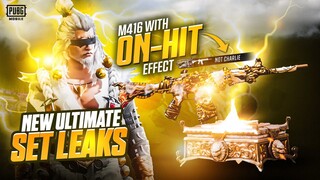 New M416 With On Hit Effect | Level 8 Mythic M416 Leaks | New Ultimate Set Leaks | Pubg Mobile