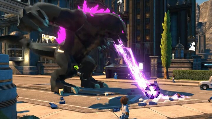 Playing As GODZILLA in LEGO VIDEO GAME