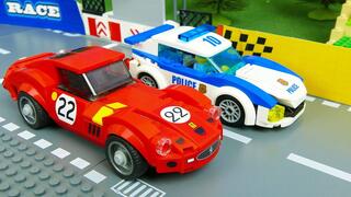 Lego Race . Speed Champions vs Police Car | Kids Cartoon |  Cars For Kids