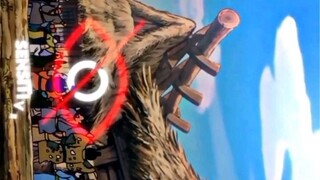 di negara wano ada desa yang terjatoh kemiskin dan ada sebuah anak kecil yang samperin zoro minum