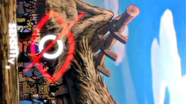 di negara wano ada desa yang terjatoh kemiskin dan ada sebuah anak kecil yang samperin zoro minum