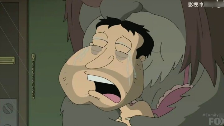 Ah Q was addicted to pornographic websites and couldn't extricate himself. In the end, he became daz