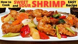 SWEET AND SOUR SHRIMP | Easy Recipe | Chinese Food | Sweet And Sour Recipe | Sweet and Sour PRAWN
