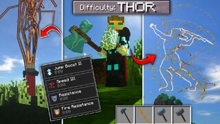 MANTAP JIWA!! RAHASIA BERUBAH DEWA THOR DI MINECRAFT 1.19😱