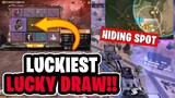*FIRST TRY* Luckiest Lucky Draw (Call of Duty Mobile) BR Hiding Spot