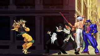 【MUGEN】Versi baru-Destiny DIO VS Rival Team