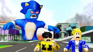ROBLOX Brookhaven 🏡RP - Joker and Sonic Speed confront Super Dog -  FUNNY MOMENTS