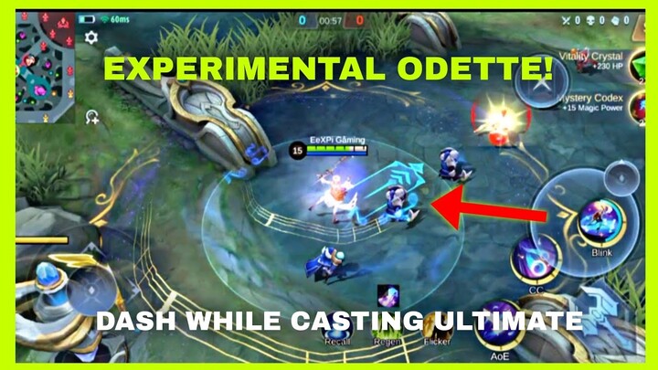 NEW UPDATE EXPERIMENTAL ODETTE MOBILE LEGENDS BANG BANG