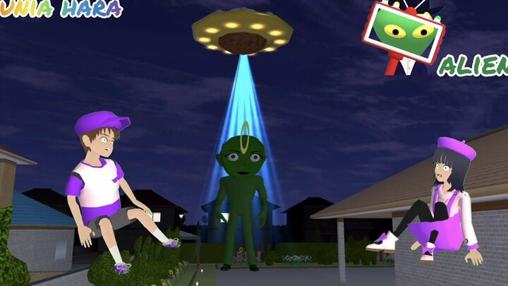 ค้นหาคนต่างด้าว 👽🛸 Yuta Mio พบกับมนุษย์ต่างดาวยักษ์และ UFO สู่พื้นโลก ซากุระโรงเรียนจำลอง