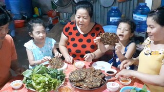 Cá Rô Non Cả1000 Con Chiên Bột | TKQ & Family T321