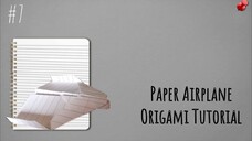 Paper Airplane Origami Tutorial 🛬