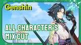 [Genshin  Mix Cut]  Genshin all characters' mix cut
