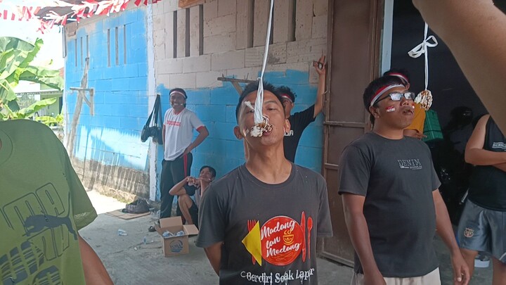 lomba makan krupuk di kecapin