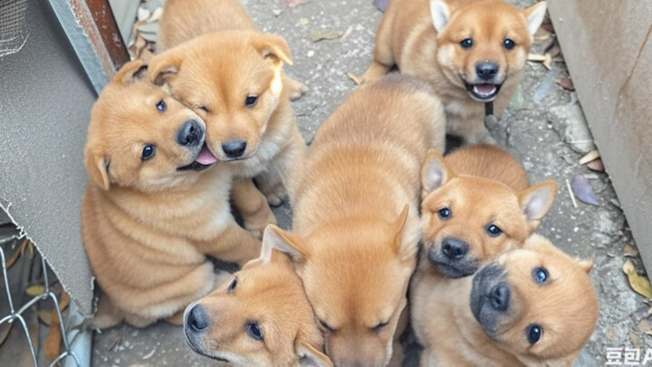 Today I went to my uncle’s place and picked the 5 cutest, most well-tempered puppies out of a litter