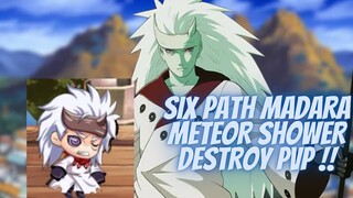 MADARA SIX PATH SKILL METEOR SHOWER BANTAI SASUKE SSS - M NINJA HEROES NEW ERA