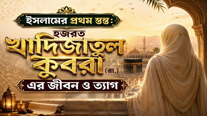 The First Pillar of Islam: The Life and Sacrifice of Hazrat Khadijatul Kubra (RA)