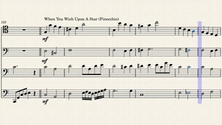 Disney Medley Trombone Quartet by Arr. Alex Evrley