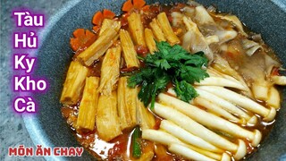 Cách Làm TÀU HỦ KY KHO CÀ Thơm Ngon Cho Mâm Chay Ngày Tết | Món Chay Ngon Bà Mẹ Quê