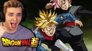 TRUNKS RAGE VS. ZAMASU... (DB Super Reaction)