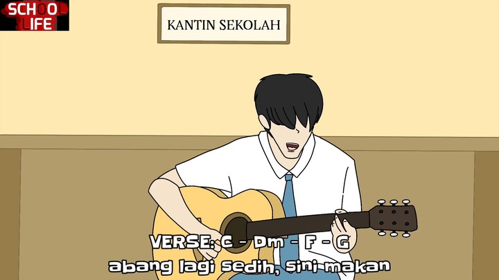 MAIN GITAR DI KANTIN SCHOOL LIFE animation