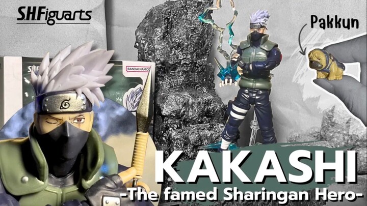 Kakashi Hatake S.H.Figuarts with Pukkun! | ห้ามหมุนเอว 360 เด็ดขาด! stop motion action figure review