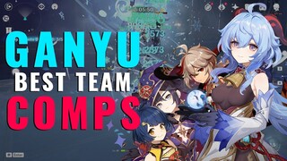 GANYU BEST TEAM COMPS | FREEZE & MELT | GENSHIN IMPACT