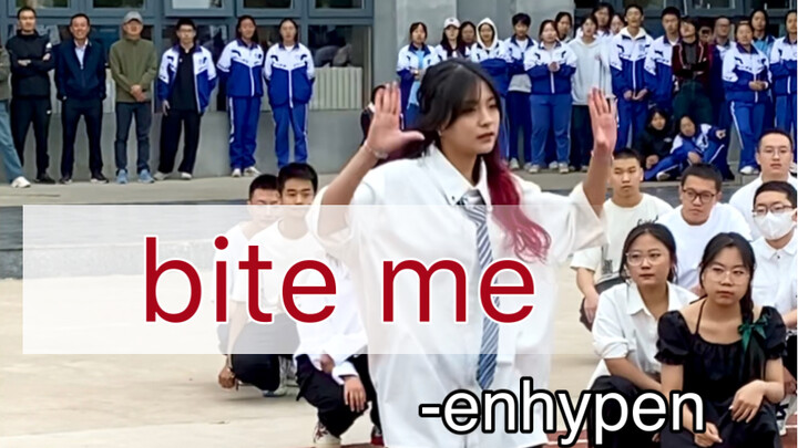 【enhypen】High school sports meeting opening ceremony big dance special dance bite me