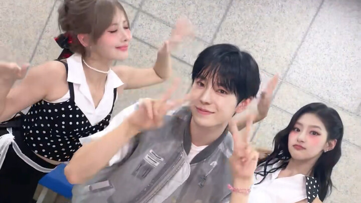 古花园掌管女团舞的神｜YUSHI和吻妹的sticky challenge