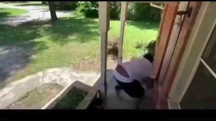 Scared Shitless While Stealing a Package