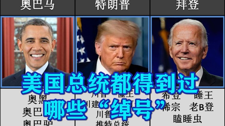 美国总统都得到过哪些“绰号”