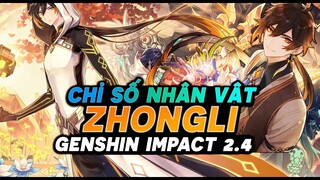 [HƯỚNG DẪN] Lựa Chọn Chỉ Số Tốt Nghiệp ZHONGLI - GENSHIN IMPACT