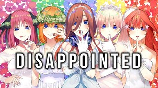 The Quintessential Quintuplets Ending: Why I'm Disappointed