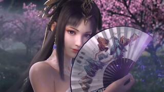 [Three Lives Three Worlds Ten Miles of Peach Blossoms] Ultra-clear 4K game CG, fox control rua is en