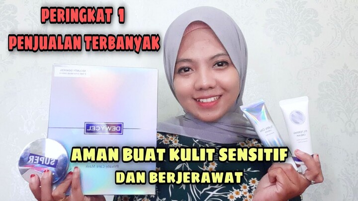 HONEST REVIEW PRODUCT DEWYCEL | PRIVATE CARE MASK, TURN ON CREAM, FILTERING CREAM AND SUPER CUSHION